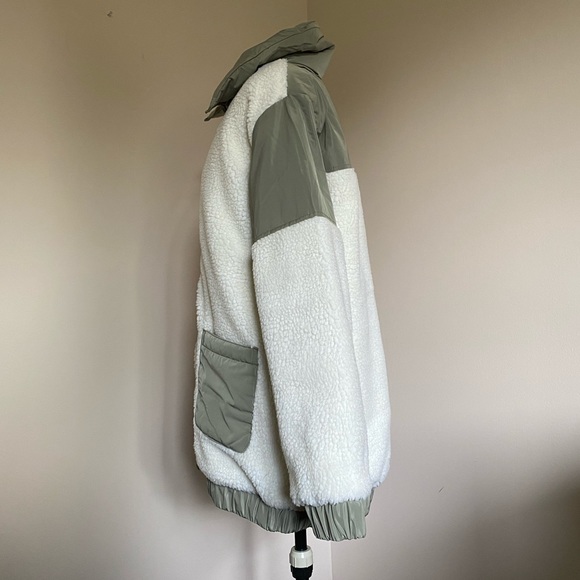 NWT threadbare panelled teddy coat 6 - Picture 6 of 16